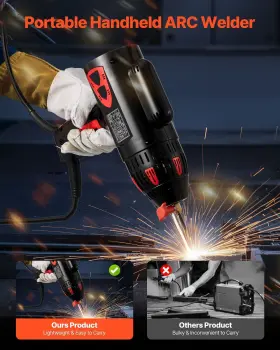 197988669920 VEVOR Handheld Welding Stepless Adjustment