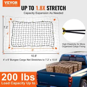 197988766940 VEVOR Cargo Net Bungee Stretchable #2
