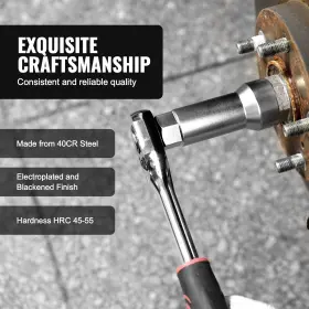 197988767350 VEVOR Axle Spindle Thread Chaser Set Unf #3