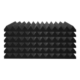 197988808411 VEVOR Acoustic Foam Panels Pack Adhesive Wall