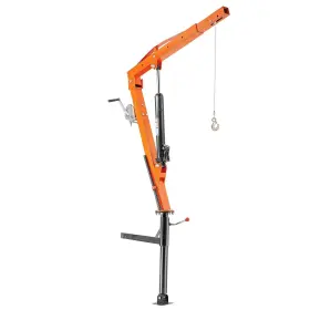 197988809814 VEVOR Hydraulic Crane Hoist Swivel Lift