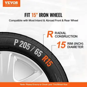 197988810841 VEVOR Wheel Rim Cover Set Hubcap Weather #2 197988810841 VEVOR Wheel Rim Cover Set Hubcap Weather #2