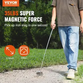 QJ8010 VEVOR Telescoping Magnetic Sweeper Tool Glove Handheld #2 QJ8010 VEVOR Telescoping Magnetic Sweeper Tool Glove Handheld #2