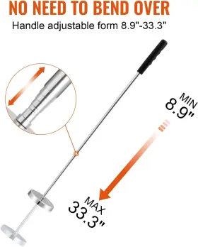 QJ8010 VEVOR Telescoping Magnetic Sweeper Tool Glove Handheld #3 QJ8010 VEVOR Telescoping Magnetic Sweeper Tool Glove Handheld #3