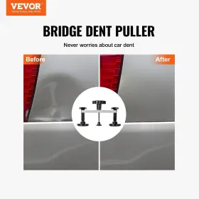 840281576616 VEVOR Dent Repair Paintless Removal Bridge Kit #2