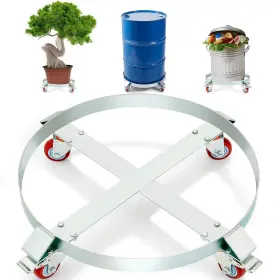 840349917337 VEVOR Gallon Drum Dolly Barrel