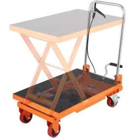 840349937861 VEVOR Hydraulic Lift Table Lifting Manual Si