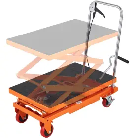 840349937892 VEVOR Hydraulic Lift Table Lifting Manual Doub