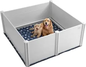 KH-CW04 VEVOR Dog Whelping Box Puppies Pen KH-CW04 VEVOR Dog Whelping Box Puppies Pen
