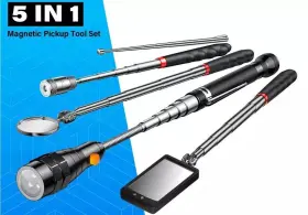 MPT-5 VIBELITE Telescoping Magnetic Up Tool Rod Round Squ