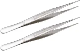 795274019819 VICTORSHOME Steel Tweezers Straight Tone 795274019819 VICTORSHOME Steel Tweezers Straight Tone