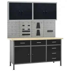 719883919447 VIDAXL Workbench Wall Panels Cabinets 719883919447 VIDAXL Workbench Wall Panels Cabinets