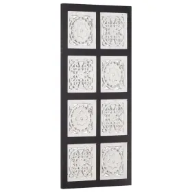 720286105504 VIDAXL Carved Wall Panel Mdf