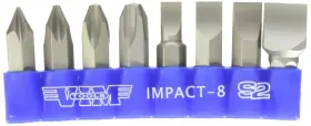 IMPACT8 VIM TOOLS Impact Bit Set