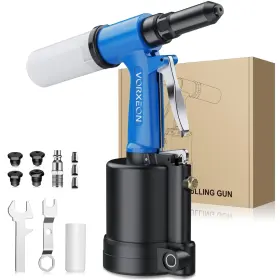 VOR049-D VORXEON Pneumatic Rivet Gun Set Air Riveter Pulling VOR049-D VORXEON Pneumatic Rivet Gun Set Air Riveter Pulling