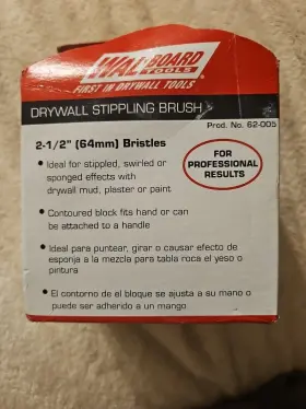 62-005 WALLBOARD TOOLS Wal Board Drywall Stippling Brush Tool #2