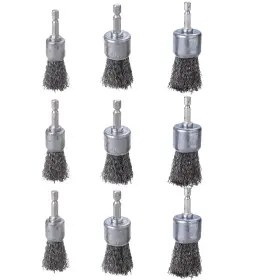 WEN046 WENORA Wire Brush Wheel Drill Crimped End Wir WEN046 WENORA Wire Brush Wheel Drill Crimped End Wir
