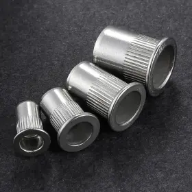 100002 WENSILON Rivet Nut Steel Finish Flat #3 100002 WENSILON Rivet Nut Steel Finish Flat #3