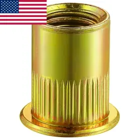 100005 WENSILON Rivet Nut Zinc Finish Flat Head 100005 WENSILON Rivet Nut Zinc Finish Flat Head