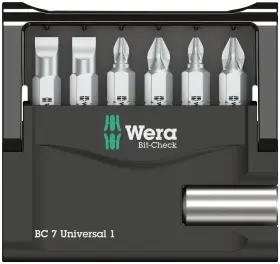 05073406001 WERA Mini Check Bit Set 05073406001 WERA Mini Check Bit Set