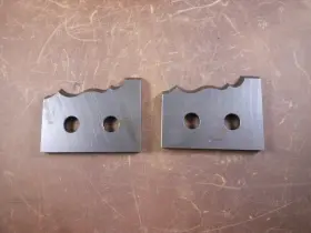 C883 WILLIAMS AND HUSSEY Nos Set Molding Knives Cutters Tool C883 WILLIAMS AND HUSSEY Nos Set Molding Knives Cutters Tool