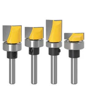 80013GY0423 WOLFRIDE Door Hinge Router Bit Set Shank Template