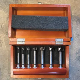 147068W WOODRIVER High Carbon Steel Forstner Bit Set