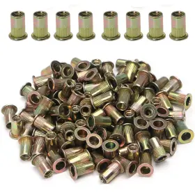 100-3-8-CS WOOPAIS Carbon Steel Rivet Nuts