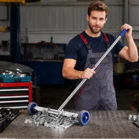 114167 WORKPRO Magnetic Tool Rolling Sweeper Telescoping 114167 WORKPRO Magnetic Tool Rolling Sweeper Telescoping