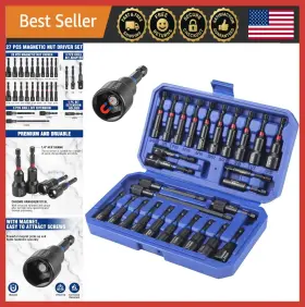 W003133 WORKPRO Drill Bit Set Magnetic Nut Driver Impact Tool