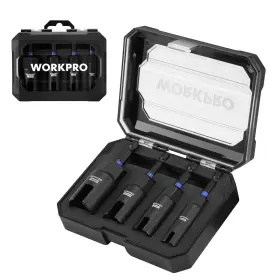 W074579 WORKPRO Wing Nut Driver Set Power Bit