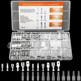 WSLLM360033 WOSHILAODS Male Female Wire Spade Connectors Ele