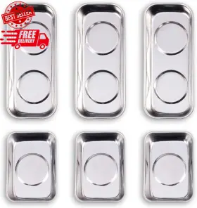 744759647870 WXTOOLS Magnetic Tray Set Square Magnet Tool