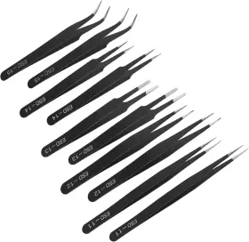 XINMEIWEN-01 XINMEIWEN Precision Tweezers Set Anti