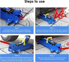 QMP2102RE XMJY Jack Handle Horizontal Hydraulic Pole Stands #3