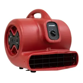 848025060025 XPOWER Air Mover Carpet Dryer Floor Fan Blower