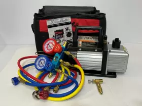71096 XTREME POWER Rotary Vane Vacuum Pump