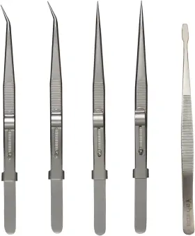 YABABA-64 YABABA Tweezers Precision Set Anti Steel YABABA-64 YABABA Tweezers Precision Set Anti Steel