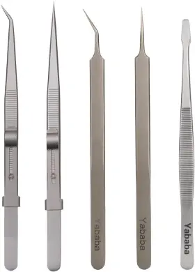 YABABA-Q1 YABABA Tweezers Precision Set Anti