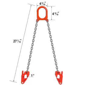 760509296792 YATOINTO Chain Drum Vertical Alloy Steel Fra #3