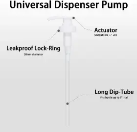 YBB-PUMP12 YBB Gallon Pump Dispenser Jugs Containers Snow #3 YBB-PUMP12 YBB Gallon Pump Dispenser Jugs Containers Snow #3