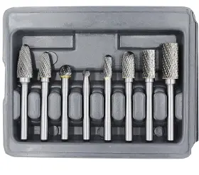 CRBS-8P YUFUTOL Carbide Burr Set Shank Double Solid Rotar