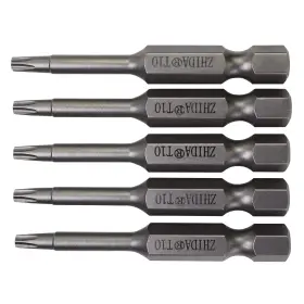 H1-4X50X3.5XT10 ZHIDA Star Torx Screwdriver Bits Steel H1-4X50X3.5XT10 ZHIDA Star Torx Screwdriver Bits Steel