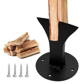 797417941773 ZHITAOXUN Kindling Splitter Log Wedge Wood Stove 797417941773 ZHITAOXUN Kindling Splitter Log Wedge Wood Stove