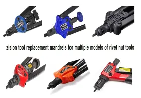 766330488573 ZISION TOOL Rivet Nut Tip Mandrel #2
