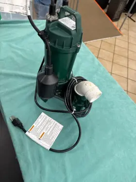 1261-0001 ZOELLER Cast Iron Tethered Float Switch Sewage Pump