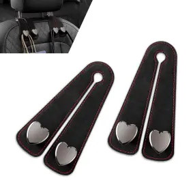 ZOSGG3225BL-2PC ZOSGREW Car Seat Headrest Hook Suede Cute ZOSGG3225BL-2PC ZOSGREW Car Seat Headrest Hook Suede Cute