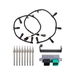 Powerstroke Glow Plug Connector Harness Kit With 8 Plugs & Gpcm Controll.... Fixed Price $110.39.