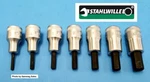 Stahlwille Germany 49/7 Metric Hex Bit Socket Set 3/8" Dr 3,4,5,6,7,8,10mm. Fixed Price $150.00.