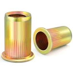 Vgbuy 200pcs 10-32unc Rivet Nut Carbon Steel Zinc Plated Rivnut Threaded Inse.... Fixed Price $16.99.